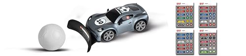 Carrera RC Fahrzeug Bundesliga Mini-RC Schwarz I Rennwagen mit 2,4-GHz-Steuerung & Club-Stickern I Bis 5 km/h I Für Kinder ab 6 Jahren Carrera RC Fahrzeug Bundesliga Mini-RC Schwarz I Rennwagen mit 2,4-GHz-Steuerung & Club-Stickern I Bis 5 km/h I Für Kinder ab 6 Jahren von Carrera