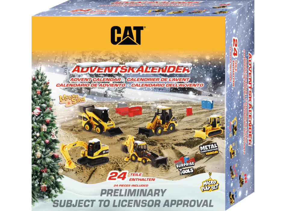 Cat® Micro - Advent Calendar von Carrera