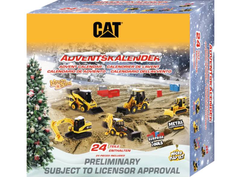 Cat® Micro - Advent Calendar von Carrera