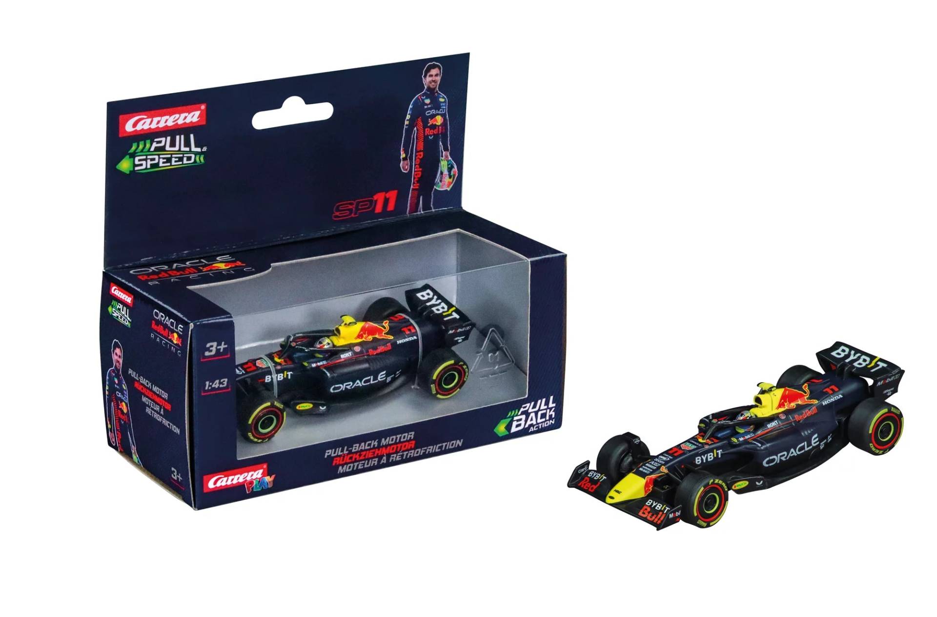 Display Red Bull "S. Perez, No.11" von Carrera