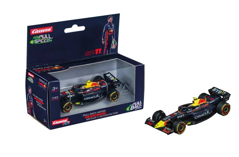 Display Red Bull "S. Perez, No.11" von Carrera