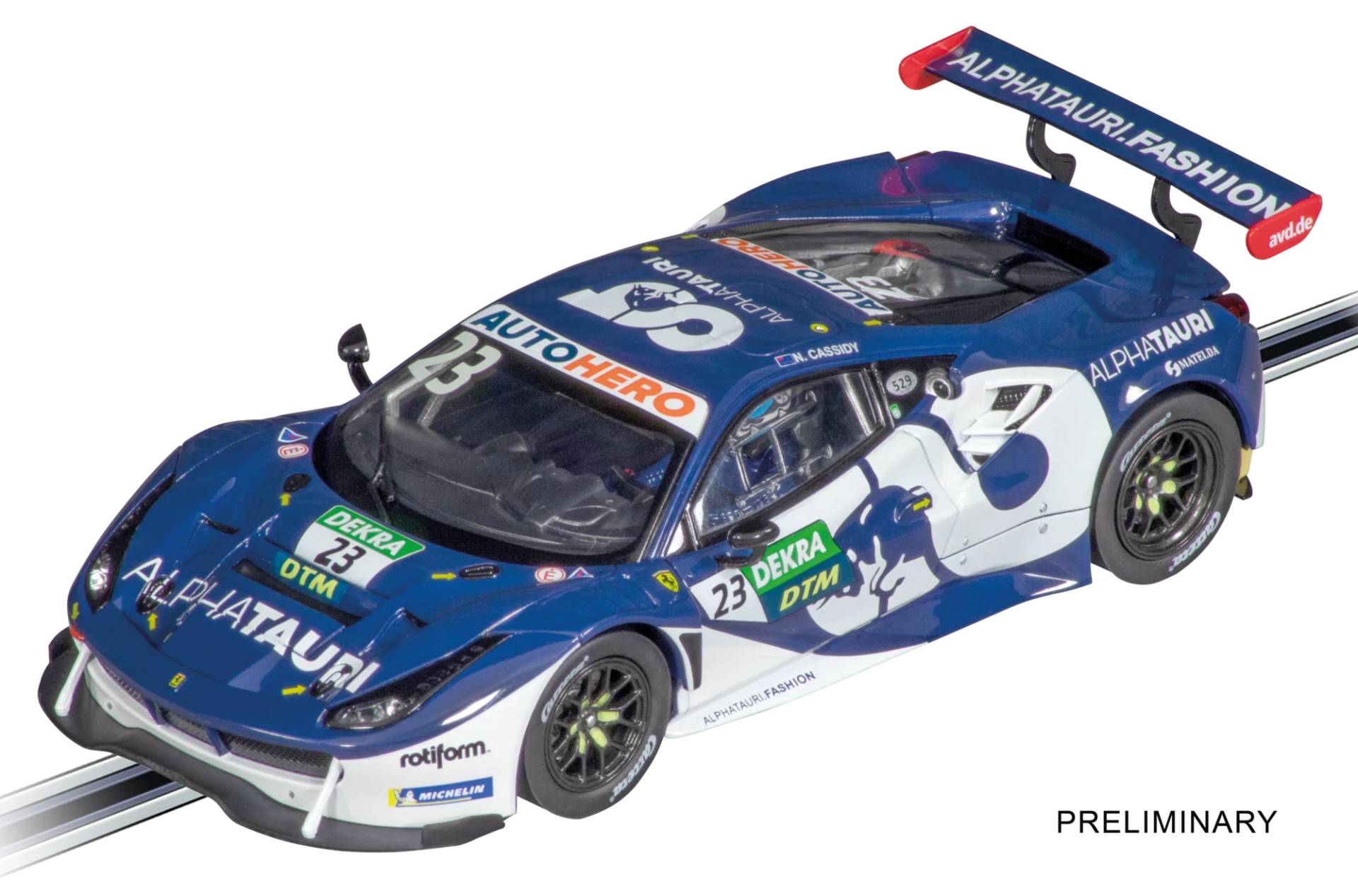 Ferrari 488 GT3 "AlphaTauri AF Corse, No.23" DTM von Carrera