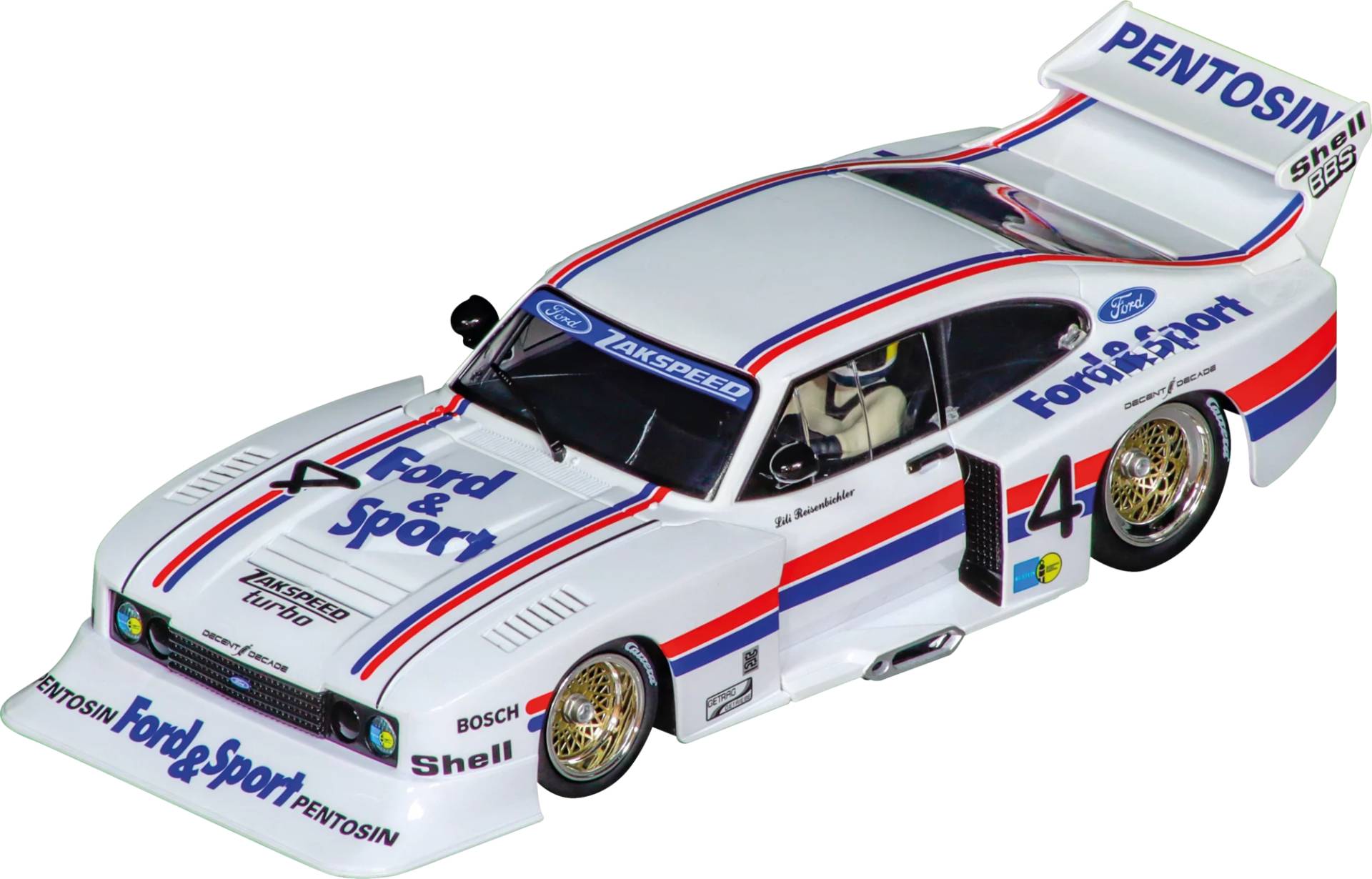 Ford Capri Zakspeed Turbo "Lili Reisenbichler, No.4" von Carrera