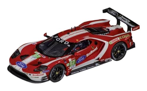 Carrera DIGITAL 132 I Ford GT Race Car No67 I Hochwertige lizenzierte Ford Nachbildung mit Front und Bremslichtern I Einfacher Betrieb auf der Heim Slot Rennbahn I Maßstab 1:32 von Carrera