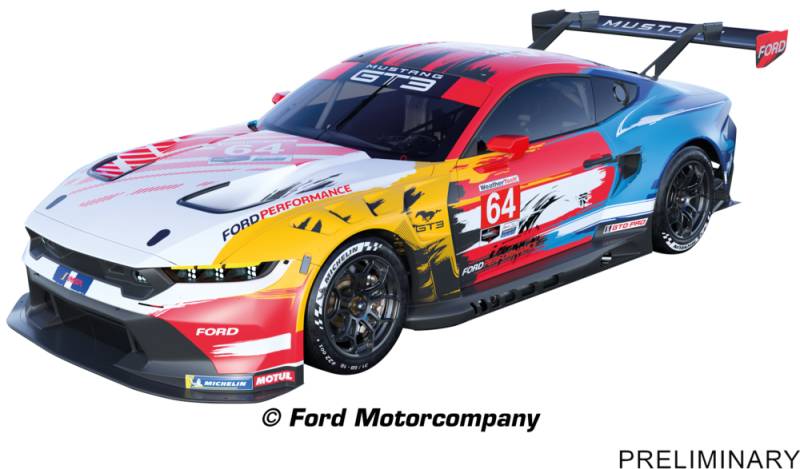 |Ford Mustang GT3 "Champion Spirit  No.64"| von Carrera