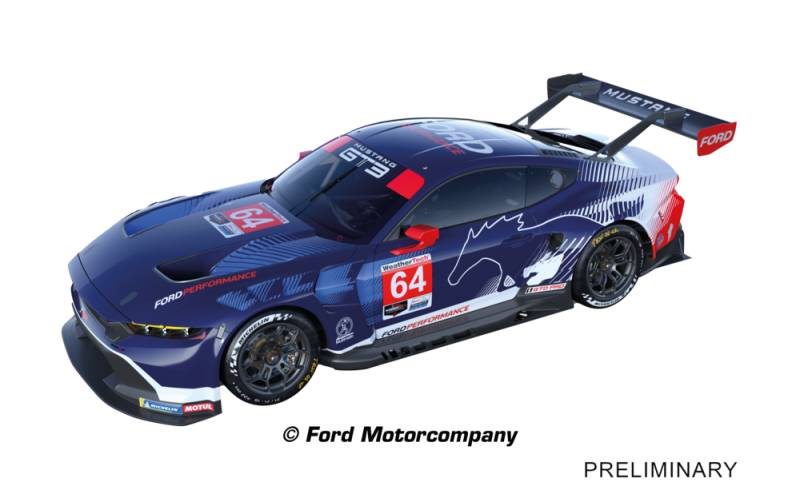 |Ford Mustang GT3 "Ford Performance  No.64"| von Carrera