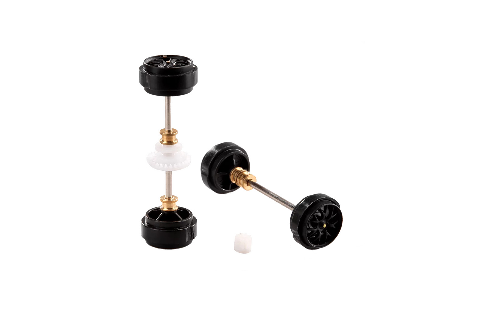 Front axle and rear axle for 30699, 30700, 30713, 27468, 27479 von Carrera