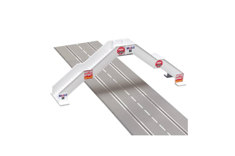 |Fußgängerbrücke (für 2 Spuren)| von Carrera