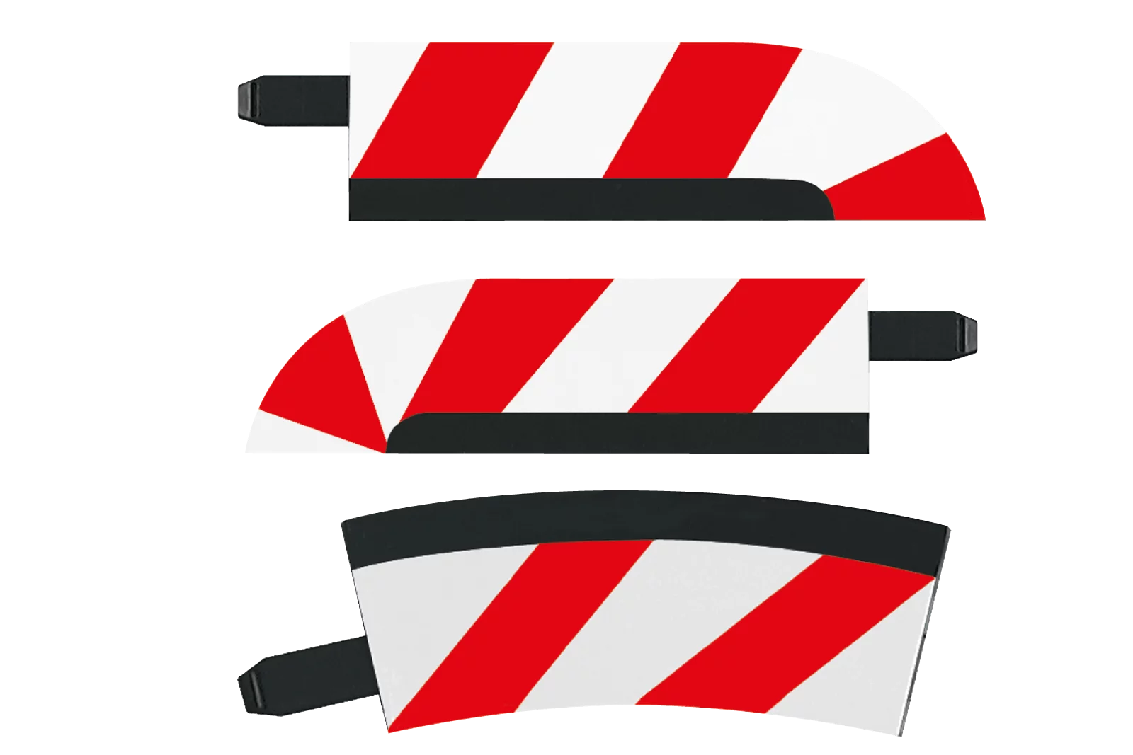 Inside Shoulder for high banked curve 1/30° (6), end piece (2) von Carrera