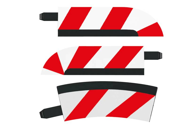 Inside Shoulder for high banked curve 1/30° (6), end piece (2) von Carrera