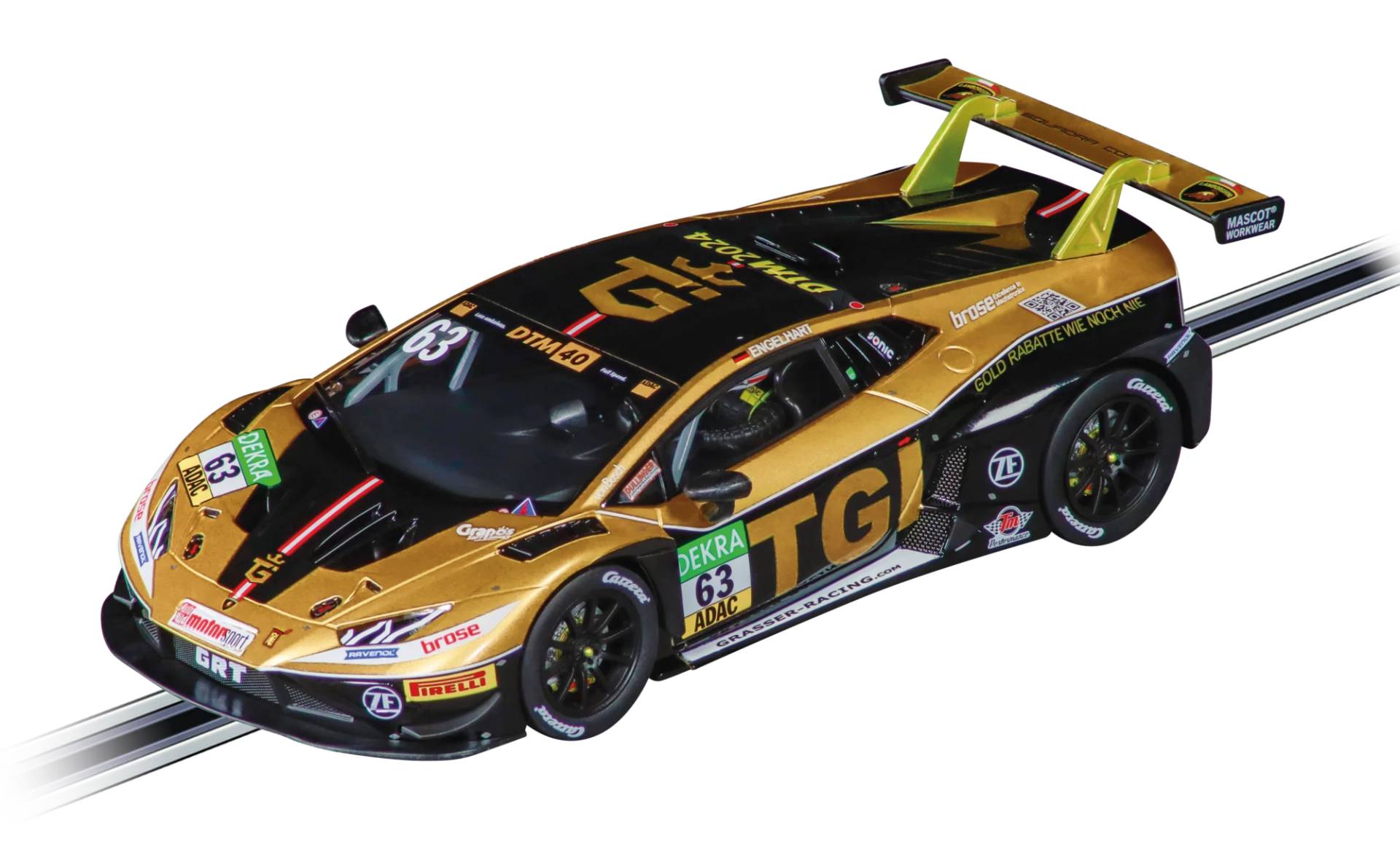 Lamborghini Huracán GT3 Evo2 "GRT Grasser Racing, No.63" DTM 2024 von Carrera