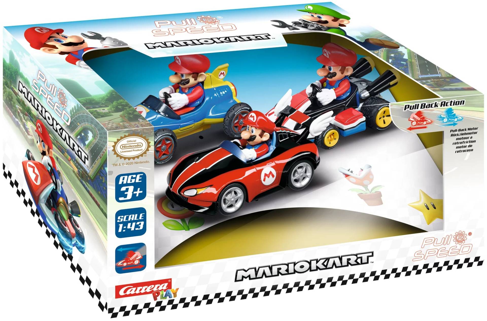 Mario Kart™ - Mario 3Pack von Carrera