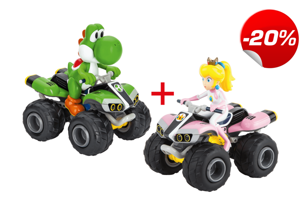 |Mario Kart 8 Kids-Party-Set: Dynamic Duo Peach + Yoshi| |Mario Kart 8 Kids-Party-Set: Dynamic Duo Peach + Yoshi| von Carrera