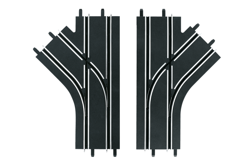 |Mechanische Weiche  links und rechts| von Carrera