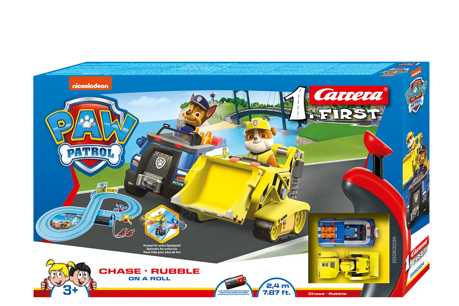 PAW PATROL - On a Roll 2,4 von Carrera