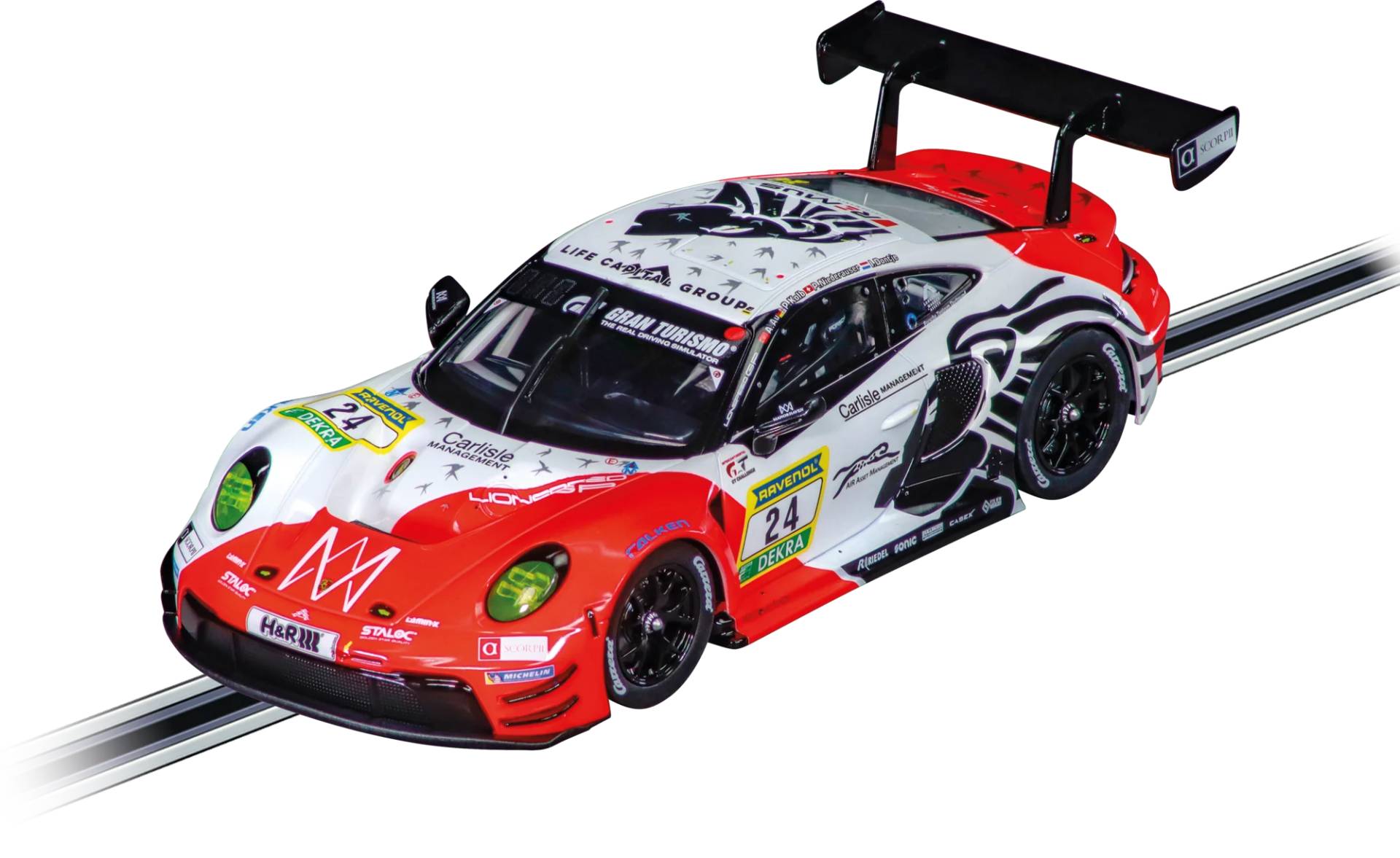 Porsche 911 GT3 R "Lionspeed GP, No.24" von Carrera