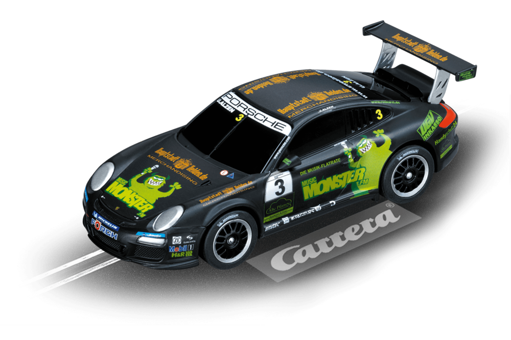|Porsche GT3 "Monster FM U.Alzen"| |Porsche GT3 "Monster FM U.Alzen"| von Carrera