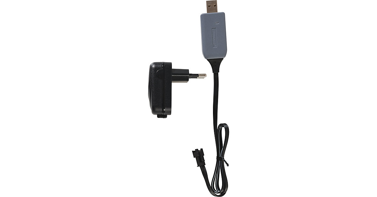 CARRERA RC Schnelllader SET - 5V 2,4A USB Charger GS+ USB Cable  6,4V LifePo4  Erwachsene von Carrera