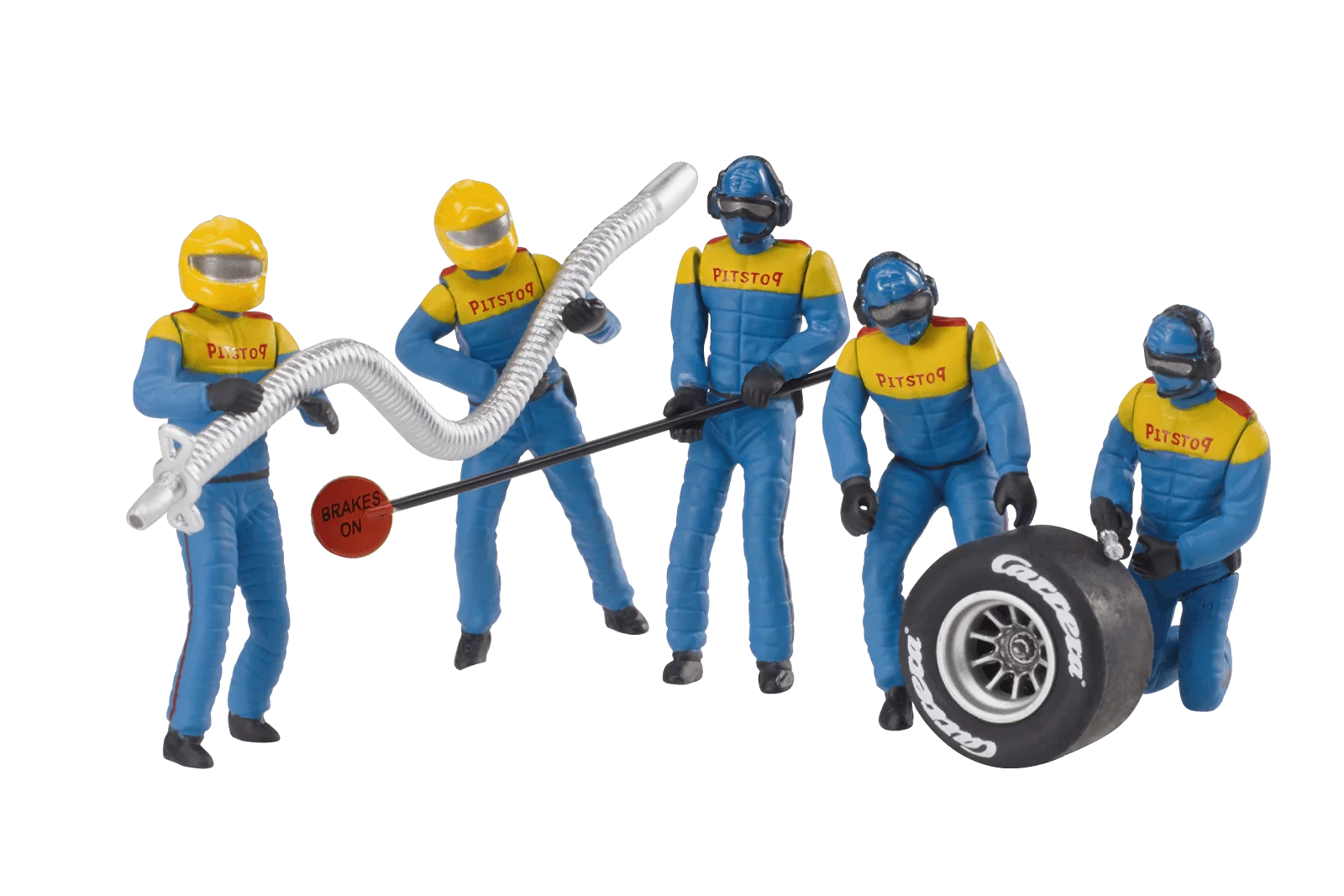 Set of figures, mechanics, blue Set of figures, mechanics, blue von Carrera