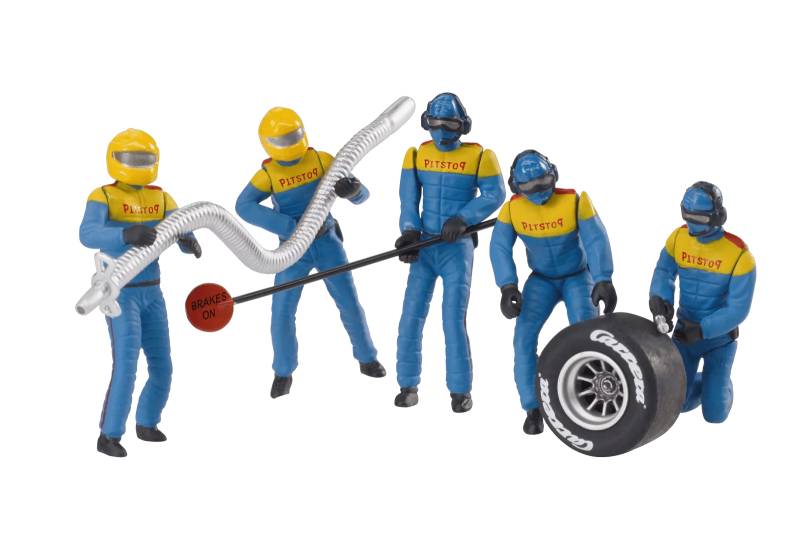 Set of figures, mechanics, blue Set of figures, mechanics, blue von Carrera