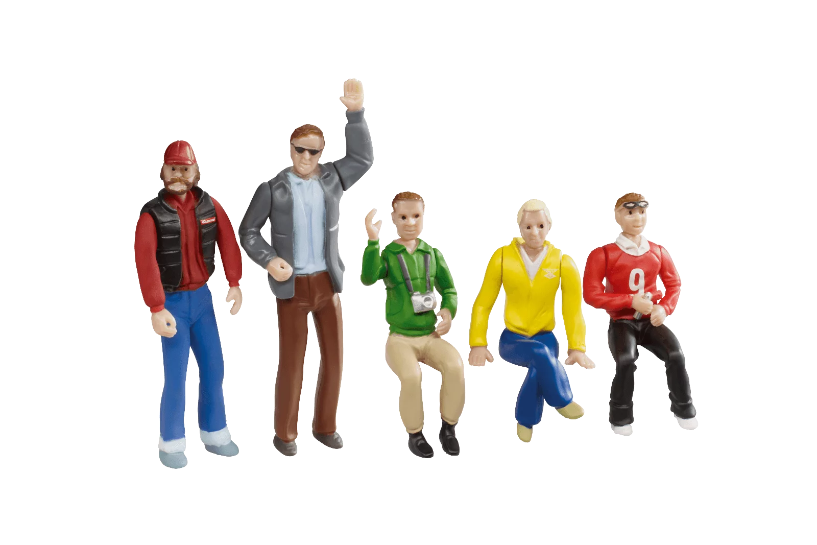 Set of figures - spectators (5 pcs) von Carrera