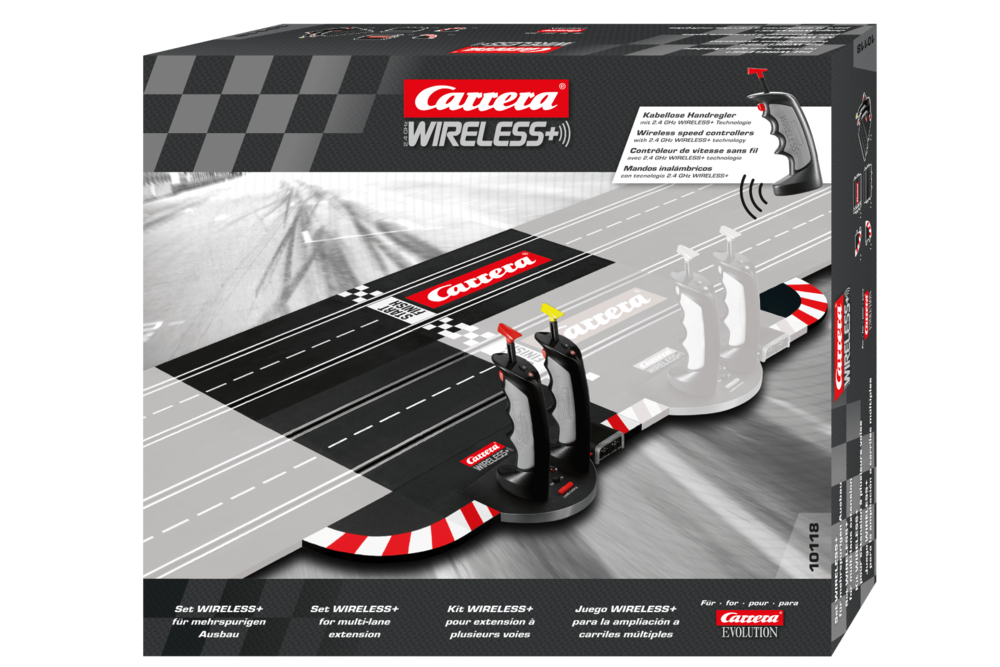 |Wireless Set für mehrspurigen Ausbau Evolution | |Wireless Set für mehrspurigen Ausbau Evolution | von Carrera