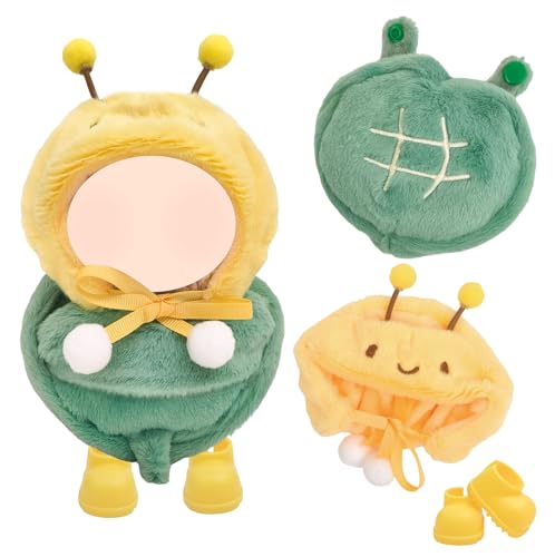 Bekleidung für 17cm Plüsch, 17 cm Große Puppenkleidung Süße Turtle-Puppenkleidung mit Tentakeln 17cm Mini Plüsch Puppe Kleidung Kinder Geschenke von Carreuty