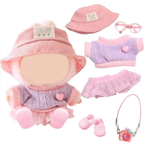 6 Stück 17cm Kleidung Kompatibel mit Labubu Puppen 6 Stück 17cm Kleidung Kompatibel mit Labubu Puppen von Carreuty