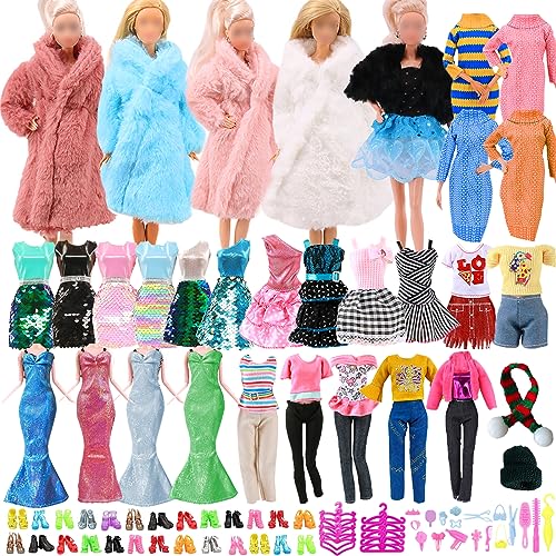 70 Kleidung für 11.5 Zoll Puppen 7 Fashion Kleider 5 Tops 5 Hosen 1 Pullover 1 Plüschjacke Set 1 Plüschoberteil 1 Schals 1 Hüte 10 Paar Schuhe 10 Kleiderbügel 18 Zubehör für 11,5 Zoll Puppen 70 Kleidung für 11.5 Zoll Puppen 7 Fashion Kleider 5 Tops 5 Hosen 1 Pullover 1 Plüschjacke Set 1 Plüschoberteil 1 Schals 1 Hüte 10 Paar Schuhe 10 Kleiderbügel 18 Zubehör für 11,5 Zoll Puppen von Carreuty