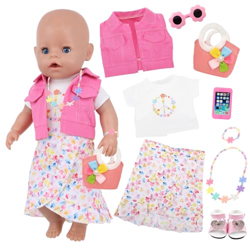 Baby Kleidung für 14-17 Zoll 34-45cm Baby Puppen Baby Kleidung für 14-17 Zoll 34-45cm Baby Puppen von Carreuty