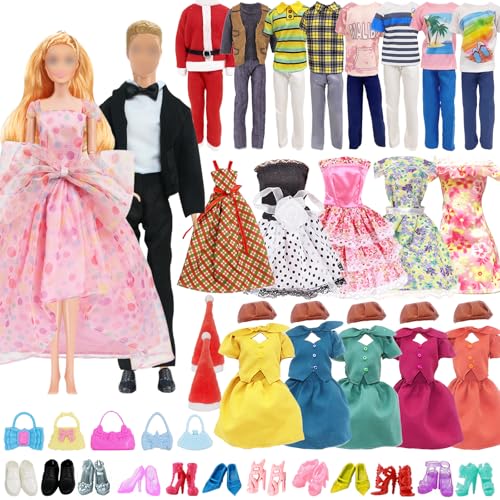 39 Stück Kleidung und Zubehör Prinzessinnenkleid Anzug 2 Weihnachtskleider-Sets 2 Mode-Set 2 Modekleider 2 Outfits 12 Paar Schuhe 5 Taschen Kompatibel mit 12 Zoll und 11.5 Zoll Puppen 39 Stück Kleidung und Zubehör Prinzessinnenkleid Anzug 2 Weihnachtskleider-Sets 2 Mode-Set 2 Modekleider 2 Outfits 12 Paar Schuhe 5 Taschen Kompatibel mit 12 Zoll und 11.5 Zoll Puppen von Carreuty