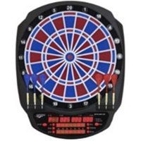 Carromco 92646 - Elektronisches Dartboard Striker-601, mit Adapter, 2-Loch Abstand von Carromco