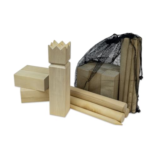Carromco Winkinger Schach Basic Neu Birkenholz Netztasche Natur von Carromco