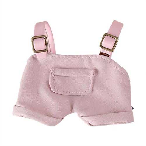17 cm langes Kleidungsset (ohne Puppe), niedliches Overall-Set, weicher Premium-Stoff, niedliche Kleidung zum Verkleiden, einzigartiger Stil, einfaches An- und Ausziehen, für 17 cm Zubehöranzug von Carroterr