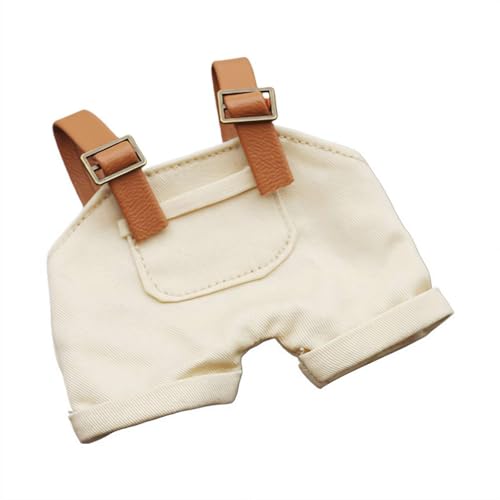 17 cm langes Kleidungsset (ohne Puppe), niedliches Overall-Set, weicher Premium-Stoff, niedliche Kleidung zum Verkleiden, einzigartiger Stil, einfaches An- und Ausziehen, für 17 cm Zubehöranzug von Carroterr