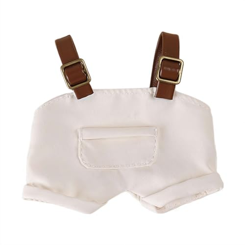 17 cm langes Kleidungsset (ohne Puppe), niedliches Overall-Set, weicher Premium-Stoff, niedliche Kleidung zum Verkleiden, einzigartiger Stil, einfaches An- und Ausziehen, für 17 cm Zubehöranzug von Carroterr