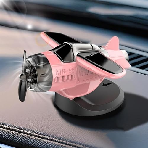 Auto-Armaturenbrett, rotierendes Flugzeug, solarbetriebenes Flugzeug-Ornament, leise rotierende Auto-Ornamente, lindert Müdigkeit, für Auto-Innenraum, Armaturenbrett-Zubehör Auto-Armaturenbrett, rotierendes Flugzeug, solarbetriebenes Flugzeug-Ornament, leise rotierende Auto-Ornamente, lindert Müdigkeit, für Auto-Innenraum, Armaturenbrett-Zubehör von Carroterr