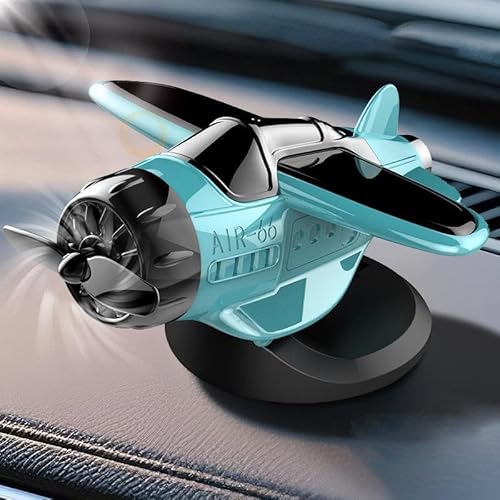 Auto-Armaturenbrett, rotierendes Flugzeug, solarbetriebenes Flugzeug-Ornament, leise rotierende Auto-Ornamente, lindert Müdigkeit, für Auto-Innenraum, Armaturenbrett-Zubehör Auto-Armaturenbrett, rotierendes Flugzeug, solarbetriebenes Flugzeug-Ornament, leise rotierende Auto-Ornamente, lindert Müdigkeit, für Auto-Innenraum, Armaturenbrett-Zubehör von Carroterr