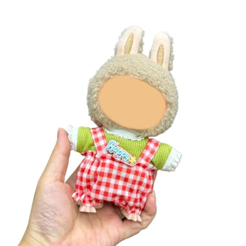 Puppenkleidung kompatibel mit 15 cm und 17 cm (keine Puppe im Lieferumfang enthalten), modisches Puppenkleid, Outfit-Set, niedliche Kleidung, einzigartiger Stil, stilvolle, bezaubernde Puppenkleidung von Carroterr