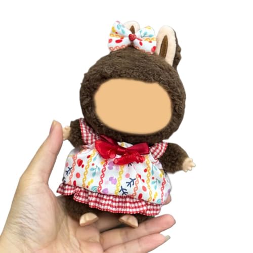 Puppenkleidung kompatibel mit 15 cm und 17 cm (keine Puppe im Lieferumfang enthalten), modisches Puppenkleid, Outfit-Set, niedliche Kleidung, einzigartiger Stil, stilvolle, bezaubernde Puppenkleidung von Carroterr