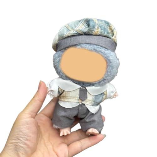 Puppenkleidung kompatibel mit 15 cm und 17 cm (keine Puppe im Lieferumfang enthalten), modisches Puppenkleid, Outfit-Set, niedliche Kleidung, einzigartiger Stil, stilvolle, bezaubernde Puppenkleidung von Carroterr