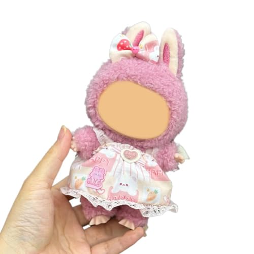 Puppenkleidung kompatibel mit 15 cm und 17 cm (keine Puppe im Lieferumfang enthalten), modisches Puppenkleid, Outfit-Set, niedliche Kleidung, einzigartiger Stil, stilvolle, bezaubernde Puppenkleidung von Carroterr