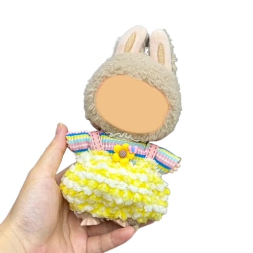 Puppenkleidung kompatibel mit 15 cm und 17 cm (keine Puppe im Lieferumfang enthalten), modisches Puppenkleid, Outfit-Set, niedliche Kleidung, einzigartiger Stil, stilvolle, bezaubernde Puppenkleidung von Carroterr