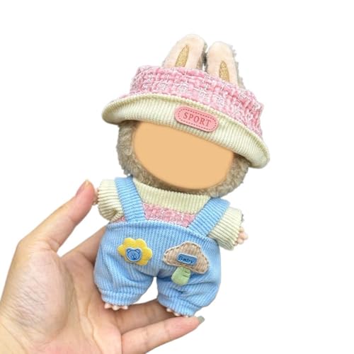 Puppenkleidung kompatibel mit 15 cm und 17 cm (keine Puppe im Lieferumfang enthalten), modisches Puppenkleid, Outfit-Set, niedliche Kleidung, einzigartiger Stil, stilvolle, bezaubernde Puppenkleidung von Carroterr