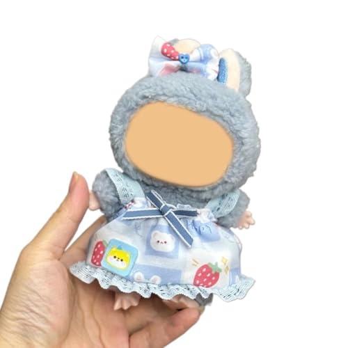 Puppenkleidung kompatibel mit 15 cm und 17 cm (keine Puppe im Lieferumfang enthalten), modisches Puppenkleid, Outfit-Set, niedliche Kleidung, einzigartiger Stil, stilvolle, bezaubernde Puppenkleidung von Carroterr