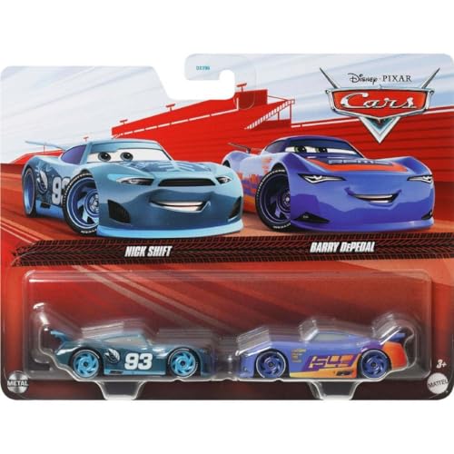 Cars Disney Pixar Pack 2 Metallautos 1:55 – Nick Shift & Barry DePedal Cars Disney Pixar Pack 2 Metallautos 1:55 – Nick Shift & Barry DePedal von Cars