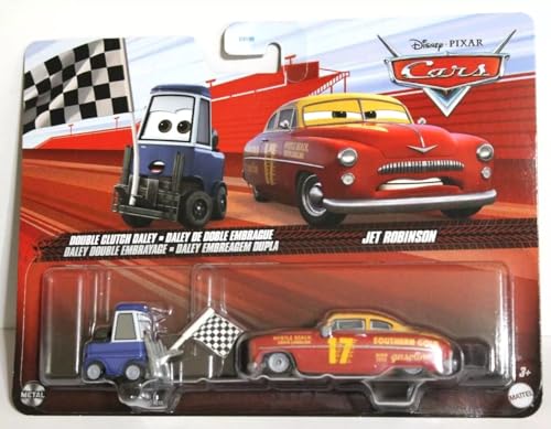 Cars Disney Pixar Pack 2 Autos Metall 1:55 – Double Clutch Daley & Jet Robinson Cars Disney Pixar Pack 2 Autos Metall 1:55 – Double Clutch Daley & Jet Robinson von Cars