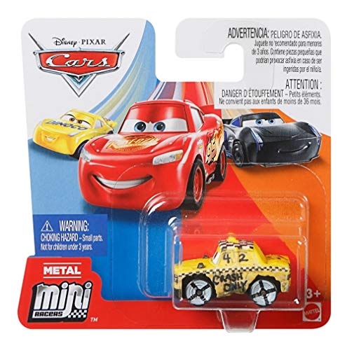 Cars Mattel Disney Pixar Metall Mini Racer 4cm, Fuldfart von Cars