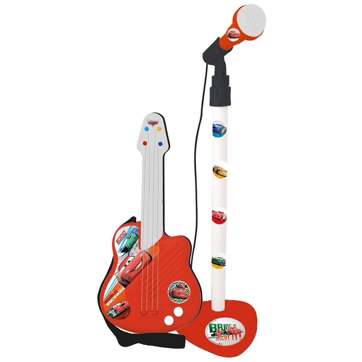 Musikanlage Cars Mikrofon Kindergitarre Rot Musikanlage Cars Mikrofon Kindergitarre Rot von Cars
