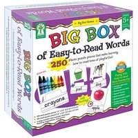 Big Box of Easy-To-Read Words von Carson Dellosa Education